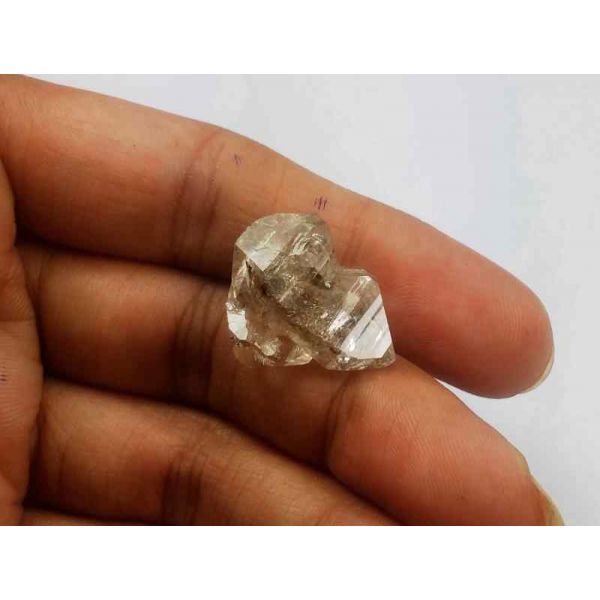 12.9 Carats Herkimer Diamond 20.61 X 16.63 X 7.53 mm