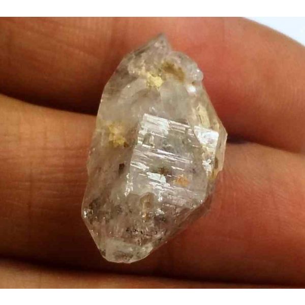 14.49 Carats Herkimer Diamond 12.41 X 12.08 X 11.19 mm