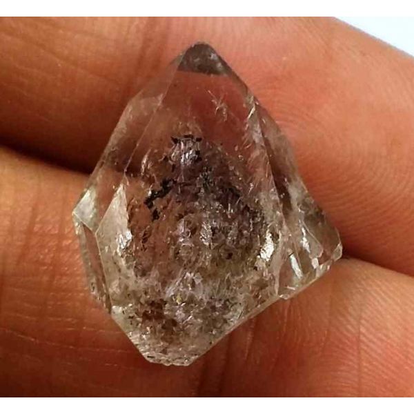 9.61 Carats Herkimer Diamond 17.57 X 15.23 X 5.05 mm