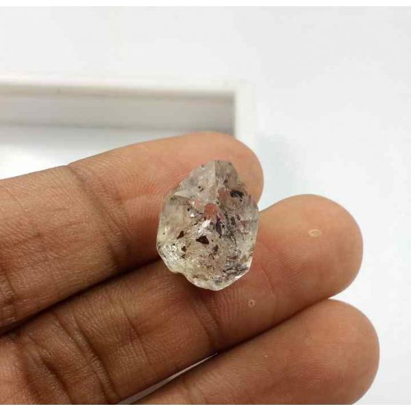 12.54 Carats Herkimer Diamond 15.76 X 13.35 X 12.68 mm