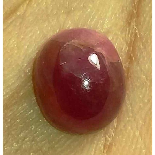 6.3 Carats Ruby Johnson Mines 10.17 X 8.71 X 6.47 mm