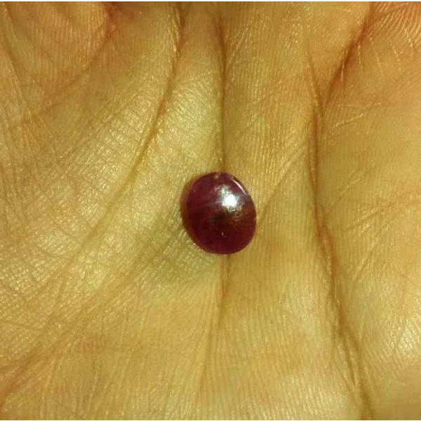 3.69 Carats Ruby Johnson Mines 9.21 X 7.58 X 4.82 mm