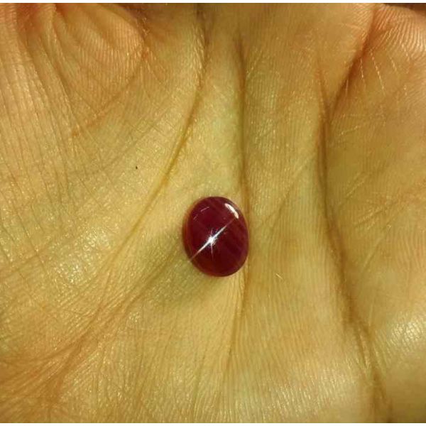 4.32 Carats Ruby Johnson Mines 9.87 X 7.77 X 5.37 mm