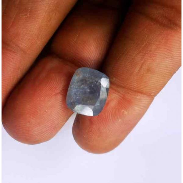 7.87 Carats Blue Sapphire Ceylon 12.56 x 10.64 x 6.10 mm