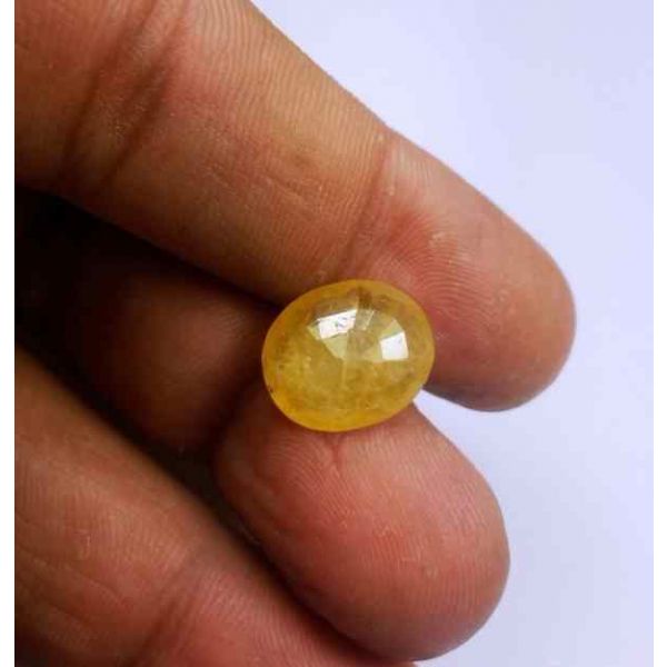 6.67 Carats Ceylon Yellow Sapphire 13.54 x 11.69 x 4.76 mm