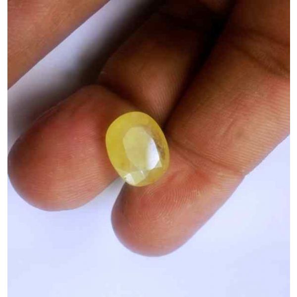 5.99 Carats Ceylon Yellow Sapphire 12.62 x 10.63 x 4.45 mm