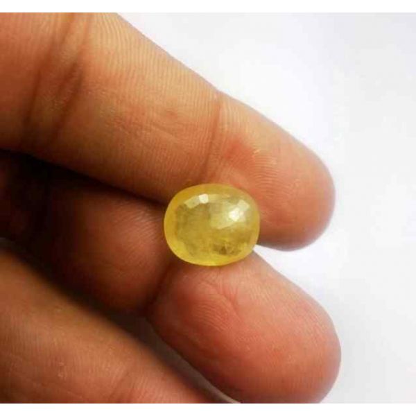 5.99 Carats Ceylon Yellow Sapphire 12.62 x 10.63 x 4.45 mm