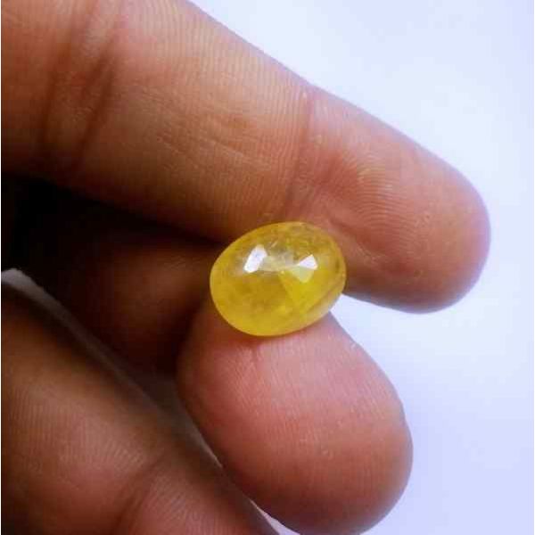 5.52 Carats Ceylon Yellow Sapphire 12.79 x 10.10 x 4.35 mm