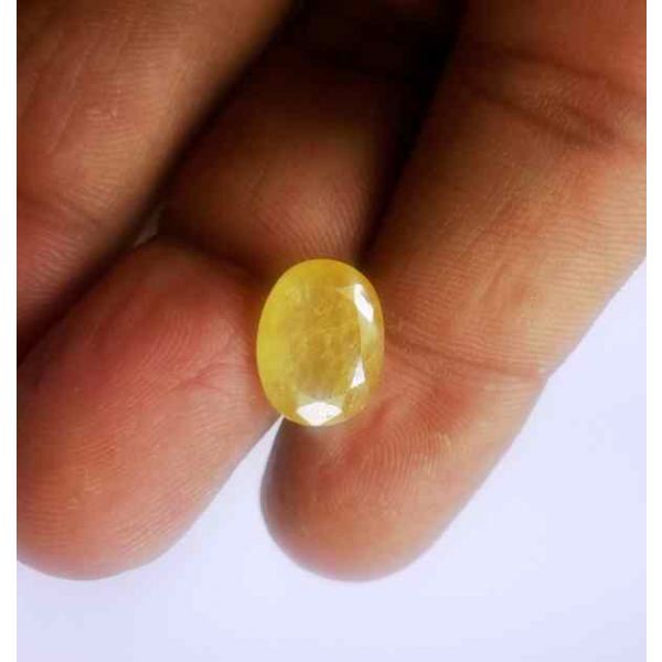 5.13 Carats Ceylon Yellow Sapphire 12.34 x 9.62 x 4.23 mm