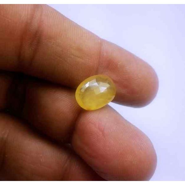 5.13 Carats Ceylon Yellow Sapphire 12.34 x 9.62 x 4.23 mm