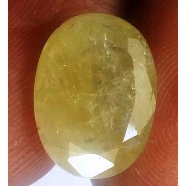 6.55 Carats Ceylon Yellow Sapphire 13.43 x 9.97 x 5.40 mm