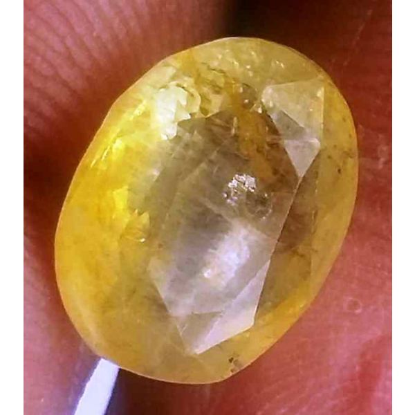 5.19 Carats Ceylon Yellow Sapphire 10.96 x 8.32 x 5.60 mm