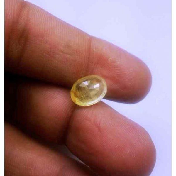 5.19 Carats Ceylon Yellow Sapphire 10.96 x 8.32 x 5.60 mm