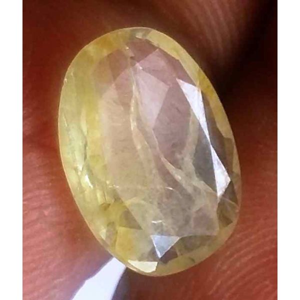 2.33 Carats Ceylon Yellow Sapphire 11.51 x 8.50 x 3.17 mm