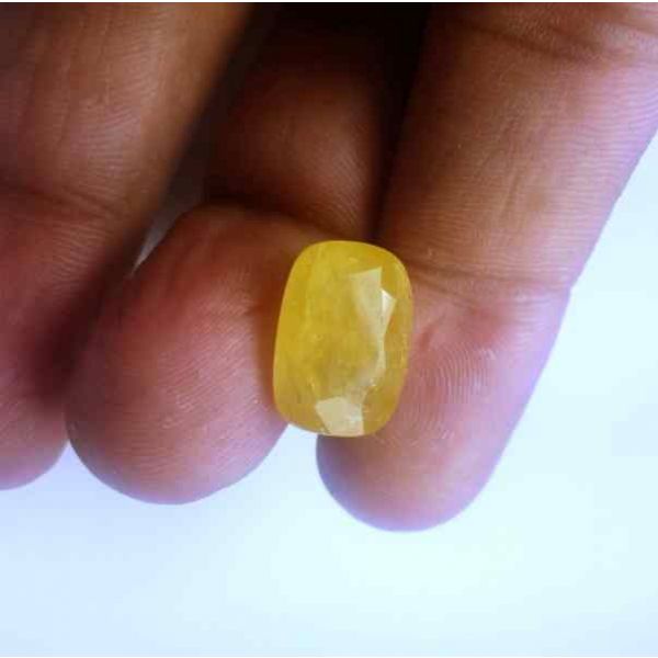 10.78 Carats Ceylon Yellow Sapphire 15.11 x 10.64 x 6.85 mm