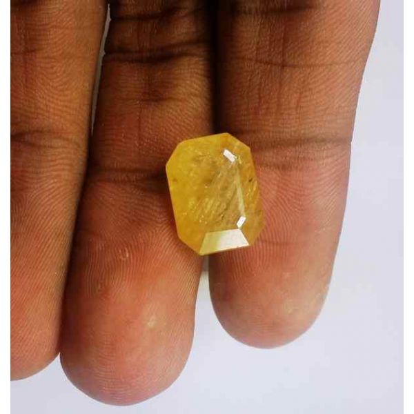 7.65 Carats Ceylon Yellow Sapphire 12.90 x 9.80 x 5.90 mm