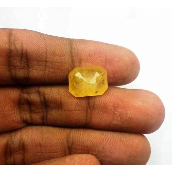 7.65 Carats Ceylon Yellow Sapphire 12.90 x 9.80 x 5.90 mm