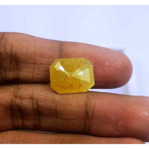 8.44 Carats Ceylon Yellow Sapphire 14.33 x 11.70 x 4.90 mm