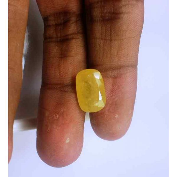 6.77 Carats Ceylon Yellow Sapphire 13.45 x 8.80 x 5.50 mm