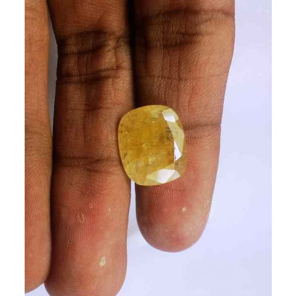 5.67 Carats Ceylon Yellow Sapphire 14.21 x 12.20 x 4.43 mm