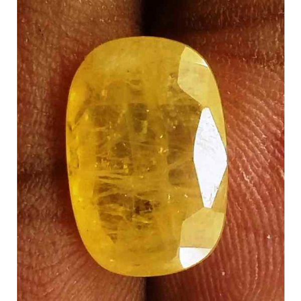 3.46 Carats Ceylon Yellow Sapphire 12.11 x 8.60 x 3.26 mm