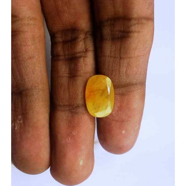 5.01 Carats Yellow Sapphire Ceylon 13.29 x 9.18 x 7.01 mm