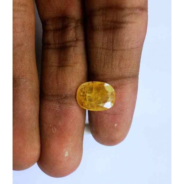 3.45 Carats Yellow Sapphire Ceylon 11.94 x 9.07 x 3.08 mm