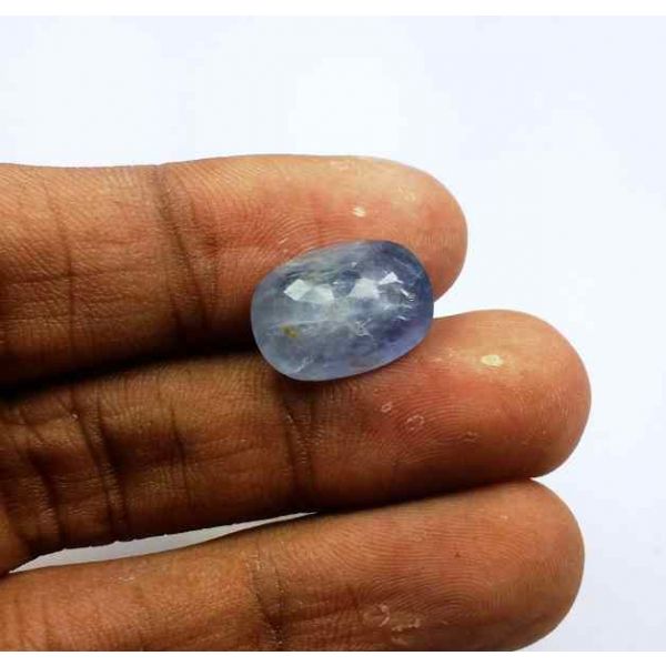 8.97 Carats Ceylon Blue Sapphire 14.97 x 10.76 x 5.83 mm