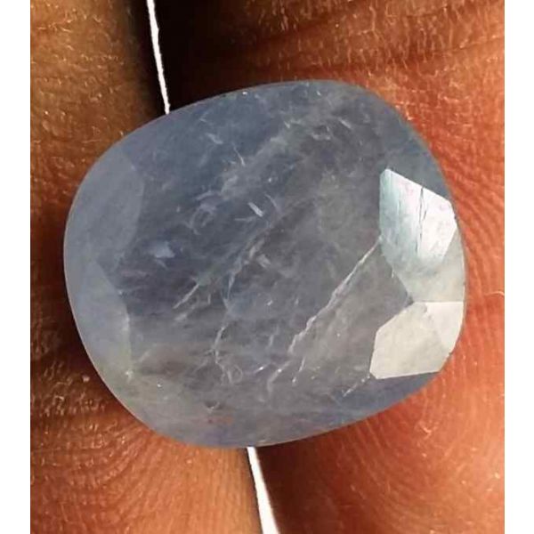 9.45 Carats Ceylon Blue Sapphire 13.22 x 11.83 x 5.88 mm