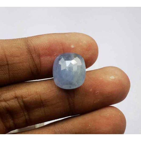 9.45 Carats Ceylon Blue Sapphire 13.22 x 11.83 x 5.88 mm