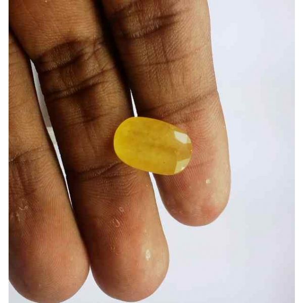 8.83 Carats Ceylon Yellow Sapphire 14.11 x 9.64 x 6.86 mm