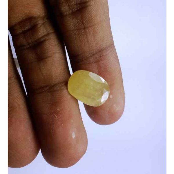 5.4 Carats Ceylon Yellow Sapphire 13.77 x 9.96 x 3.84 mm