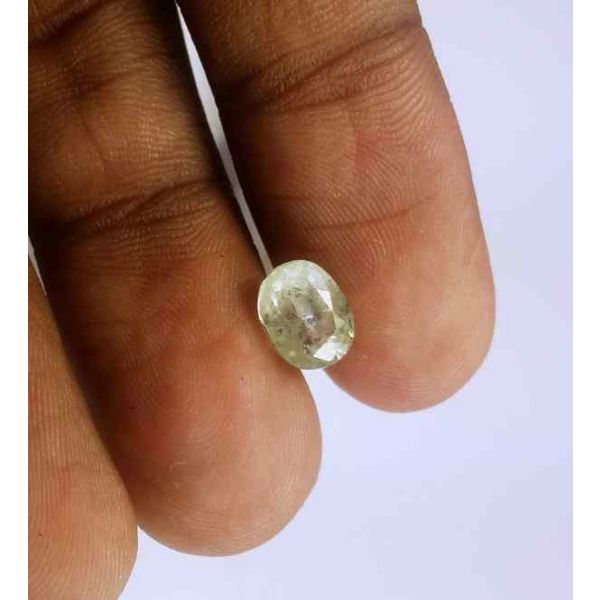 2.25 Carats Ceylon Yellow Sapphire 7.68 x 5.93 x 4.83 mm