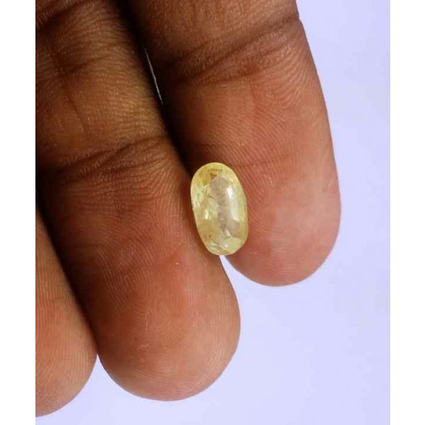 1.99 Carats Ceylon Yellow Sapphire 9.15 x 5.63 x 4.29 mm