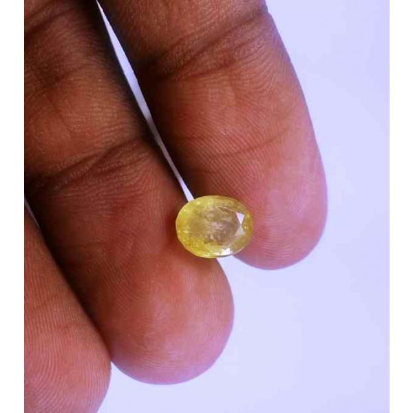 2.15 Carats Ceylon Yellow Sapphire 7.95 x 6.35 x 4.20 mm