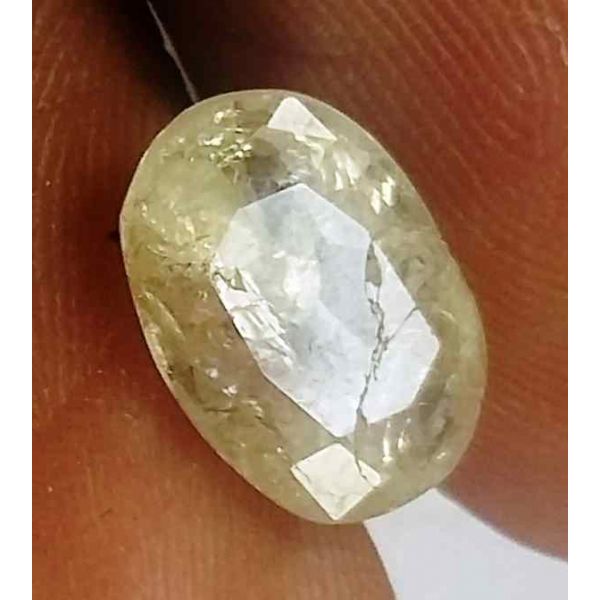 2.28 Carats Ceylon Yellow Sapphire 9.58 x 6.51 x 4.15 mm