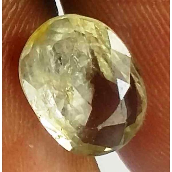 2.15 Carats Ceylon Yellow Sapphire 8.75 x 6.51 x 4.04 mm