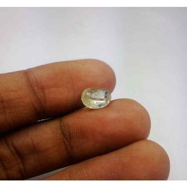 2.15 Carats Ceylon Yellow Sapphire 8.75 x 6.51 x 4.04 mm