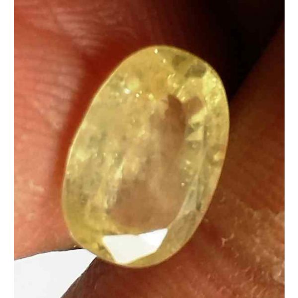 2.15 Carats Ceylon Yellow Sapphire 9.13 x 6.21 x 3.83 mm
