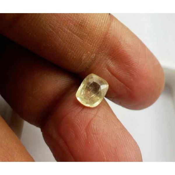 1.32 Carats Ceylon Yellow Sapphire 7.49 x 6.02 x 3.00 mm