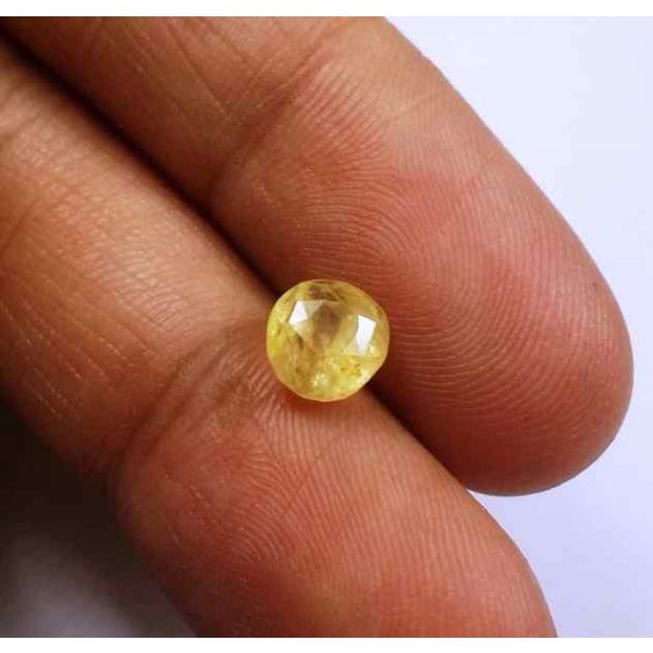 0.95 Carats Ceylon Yellow Sapphire 8.04 x 5.62 x 3.01 mm