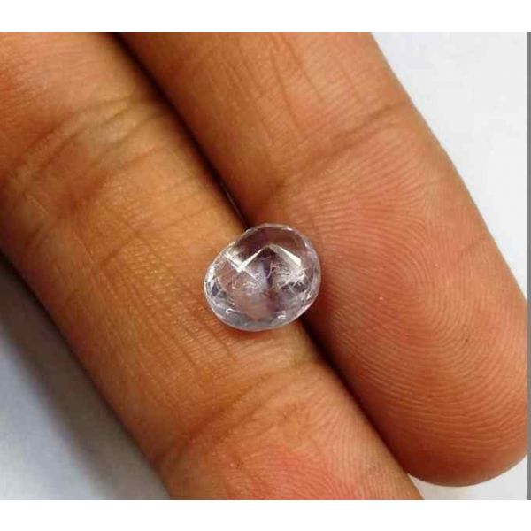 1.78 Carats Ceylon Blue Sapphire 8.18 x 6.87 x 3.97 mm