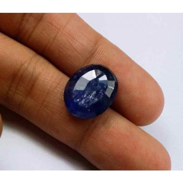 10.06 Carats Ceylon Blue Sapphire 14.87 x 12.07 x 5.20 mm