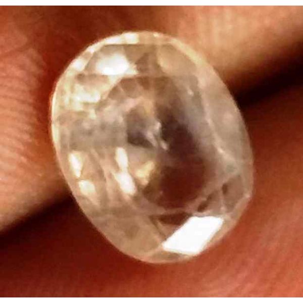 2.32 Carats Yellow Sapphire 8.21 x 6.56 x 3.60 mm