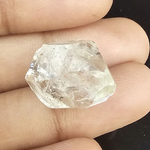 16.03  Carats Natural Herkimer diamond 7.94 x 13.54 x 14.49 mm