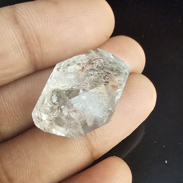 31.27 carats  Natural Herkimer diamond  5.49x10.74x10.38 mm