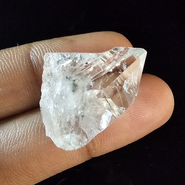 26.51 carats  Natural Herkimer diamond  14.20x9.59x1.07 mm