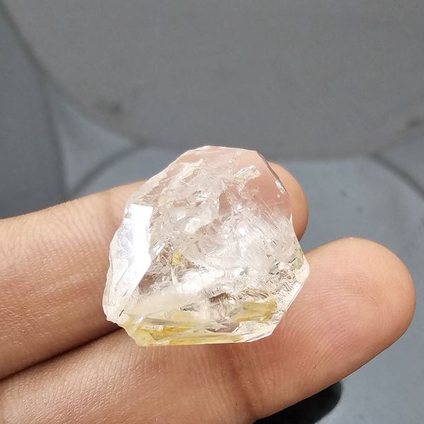 22.97 Carats Natural Herkimer Diamond 21.90 x 18.03 x 11.60 mm