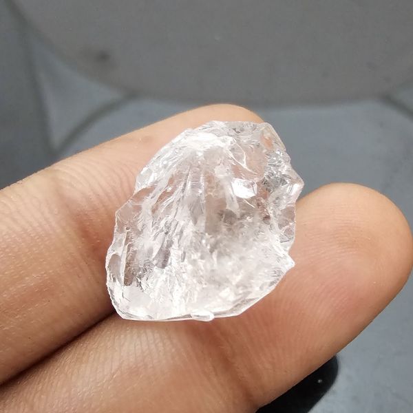 10.77 Carats Natural Herkimer Diamond 15.97x15.45x16.51 mm 