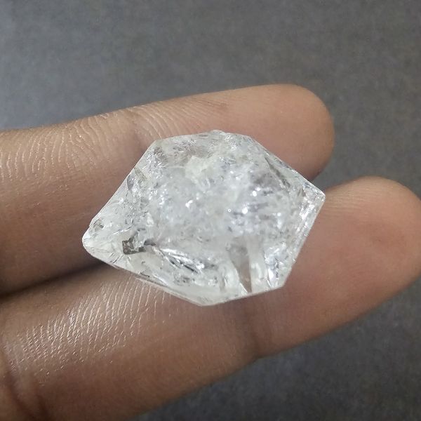 45.91 Carats Natural Herkimer Diamond 25.17 x 21.90 x 12.70 mm